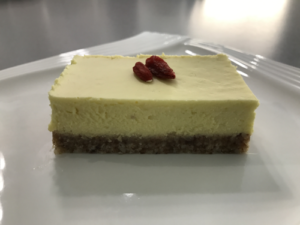 Alimentation cheese cake ananas mangue