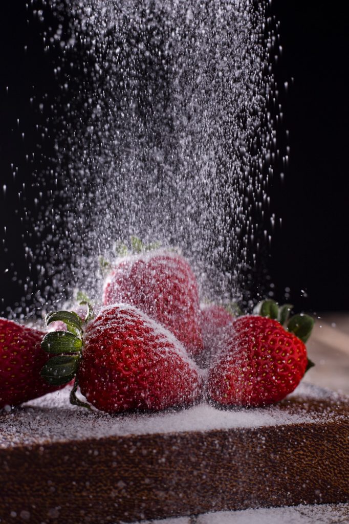 strawberries, culinary, food